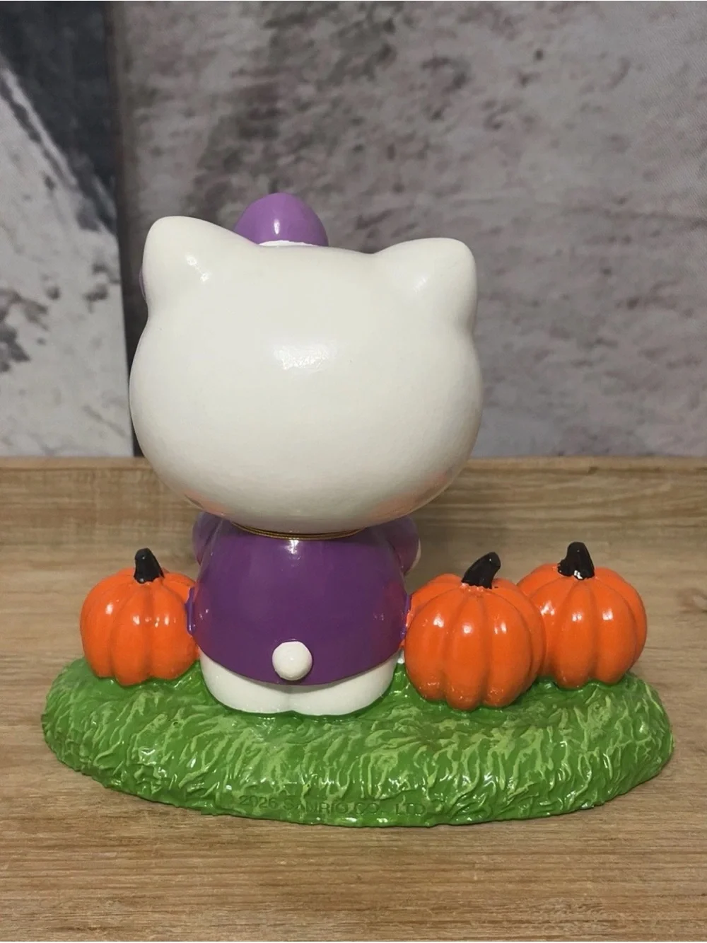 Sanrio Hello Kitty Halloween Figure in White, Purple & Orange